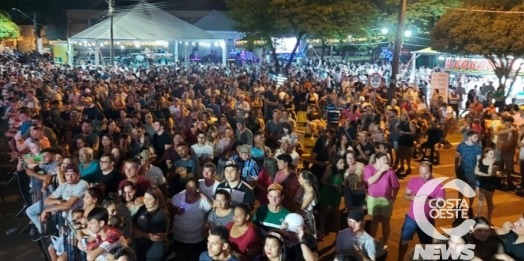 1º dia de programação do aniversário de São Miguel do Iguaçu atrai milhares de pessoas