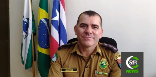 2ª CIA da Polícia Militar de Medianeira apresenta novo Comandante