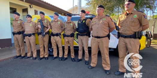 2ª Companhia da Polícia Militar recebe viatura para Patrulha Rural