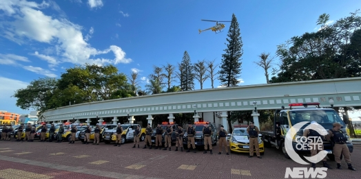 A Polícia Militar lançou Operação Medianeira em Foco III