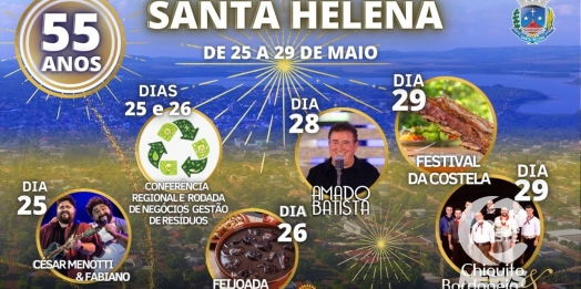 Abertas as inscrições para interessados em pontos comerciais no Balneário de Santa Helena durante a festa do município