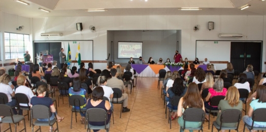 Abertura da 1ª Semana de Combate à Violência contra a Mulher em São Miguel do Iguaçu