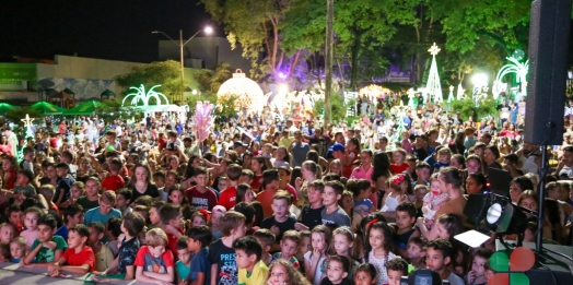 Abertura da Programação de Natal em Missal atrai grande público