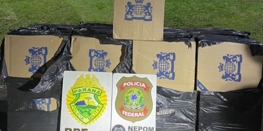 Ação Conjunta Apreende Contrabando em Foz do Iguaçu