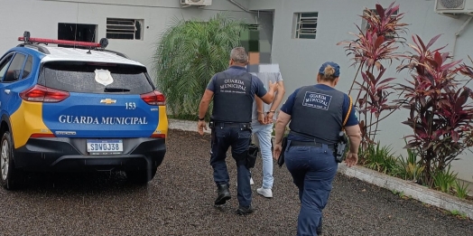 Ação conjunta entre Guarda Municipal e Polícia Civil, cumpre mandado de prisão em São Miguel do Iguaçu