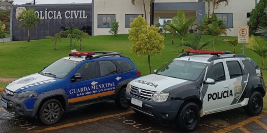Ação conjunta entre Guarda Municipal e Polícia Civil, cumpre mandado de prisão