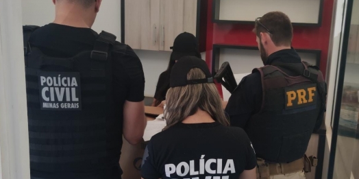 Ação conjunta Polícia Civil de Minas Gerais e PRF cumpre mandados em Santa Helena, Itaipulândia e mais duas cidades