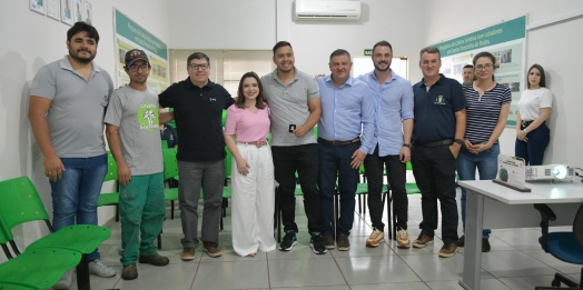 Acaresti recebe a visita do prefeito de Cuidad del Este, Miguel Prieto