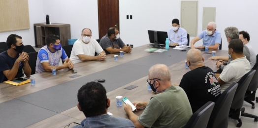Acesso ao Rio Paraná é tratato em reunião com o Executivo de Guaíra