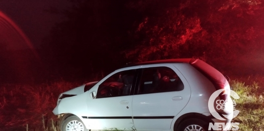 Acidente deixa um ferido entre Santa Helena e São José das Palmeiras