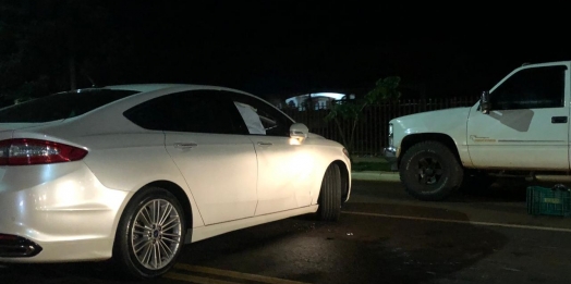 Acidente envolve moto e carro na PR 317, em Santa Helena