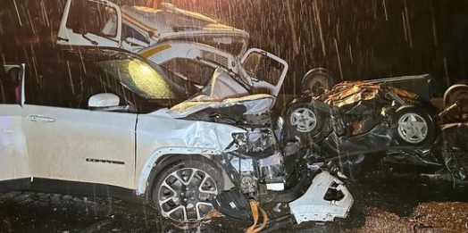 Acidente envolvendo 8 veículos deixa um morto e seis feridos na BR-277