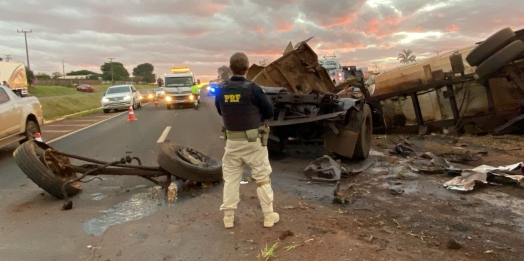 Acidente na BR-277: Colisão frontal deixa cinco feridos em São Miguel do Iguaçu