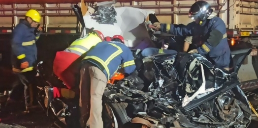 Acidente na BR-277, em Foz, deixa dois mortos e três feridos