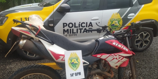 Acidente na BR 277 em São Miguel do Iguaçu resulta na apreensão de motociclista roubada