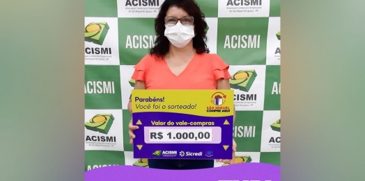 ACISMI entrega os vales-compras aos ganhadores do 2ºsorteio da Campanha “São Miguel Compre Aqui”