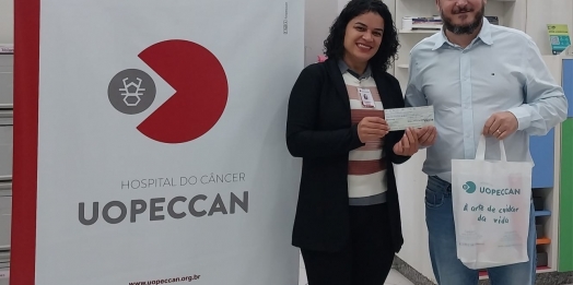 ACISMI entrega R$ 1.815,00 para UOPECCAN referente a Campanha ‘Juntos nessa causa’