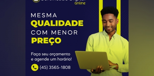 ACISMI está com uma nova tabela de valores para o Certificado Digital