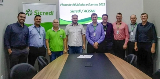 ACISMI firma parceria com SICREDI para realização de diversos eventos no ano