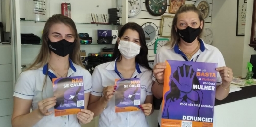 ACISMI na campanha de combate à violência contra a mulher