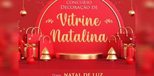 ACISMI vai anunciar o ganhador do Concurso "Decoração de Vitrine Natalina 2022” nessa sexta (16)