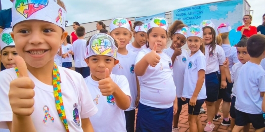 Ações alusivas ao Dia da Conscientização do Austismo é realizada em Santa Helena