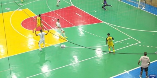 Adema Matelândia vence São Miguel Futsal em clássico marcado por chuva e improviso em quadra