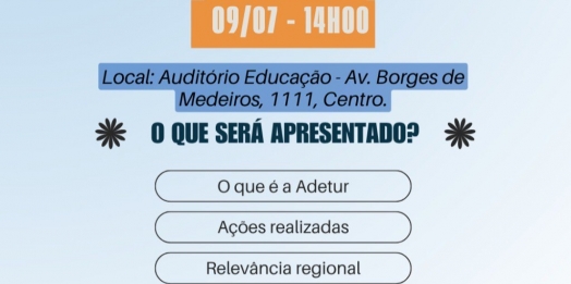 Adetur inicia apresentações institucionais para fortalecer ecossistema de turismo regional