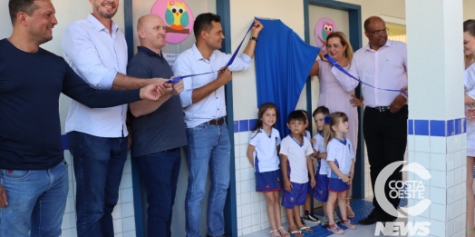 Administração de Medianeira entrega nova escola municipal para o Bairro Jardim Irene
