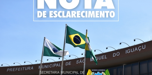 Administração de São Miguel do Iguaçu emite Nota de Esclarecimento sobre recolha de galhos e folhas