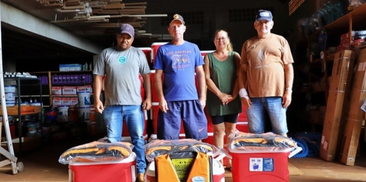 Administração Municipal de Itaipulândia em parceria com a Secretaria de Agricultura fortalece pesca local com entrega de kits aos pescadores