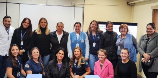 Agentes Comunitários da Saúde de São Miguel do Iguaçu passam por treinamento sobre o Calendário Nacional de Vacinação