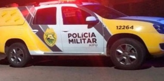 Alterado durante o jantar, homem agride a esposa com cadeira e vai preso em Santa Helena