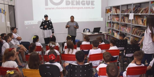 Alunos das Escolas Municipais de São Miguel do Iguaçu têm palestras sobre prevenção à dengue