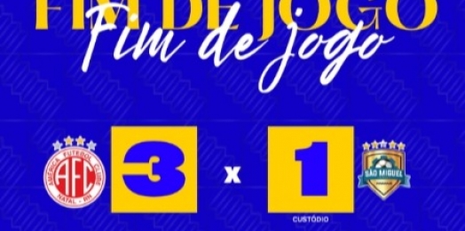 América-RN vence São Miguel e garante vitória por 3 a 1 na LNF Silver