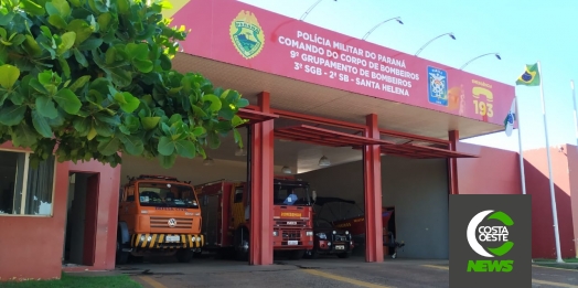 Após 13 anos, estrutura que abriga o Corpo de Bombeiros e Defesa Civil em Santa Helena será reformada e ampliada