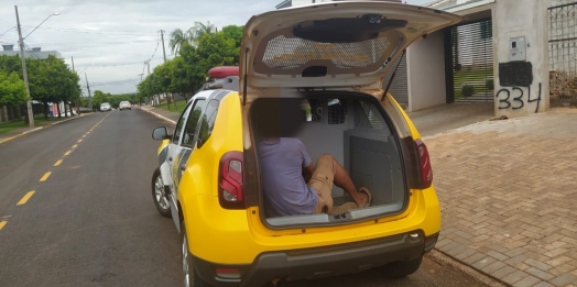 Após abordagem, Polícia Militar cumpre mandado  de prisão em São Miguel do Iguaçu