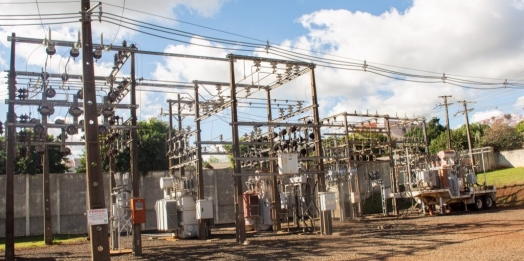 Após pedido do Governo de São Miguel e do deputado Hussein Bakri, Copel ativa subestação móvel de energia