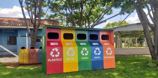 Área rural de Guaíra conta com duas estações de reciclagens