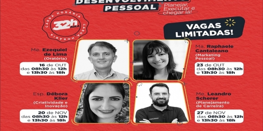Associado ACISMI tem desconto em Curso “Jornada de Desenvolvimento Pessoal”