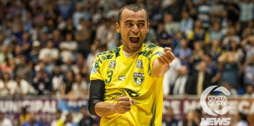 Atleta do Santa Helena Futsal é convocado para a Seleção Brasileira