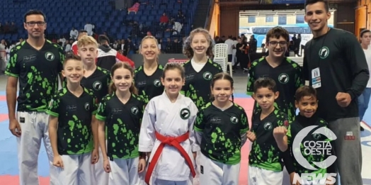 Atletas de São Miguel do Iguaçu conquistam 7 medalhas na 2ª fase do campeonato paranaense de Karatê