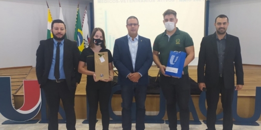 Aula Magna com o Presidente do CRMV-PR abre oficialmente semestre letivo para acadêmicos de Medicina Veterinária da Faculdade UNIGUAÇU