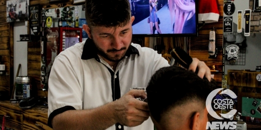 Barbearia do Jeff em Santa Helena deixa você no estilo para as festas de fim de ano