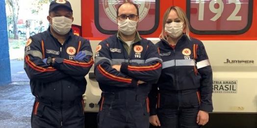 Bebê nasce no interior de UTI móvel do Samu na região oeste