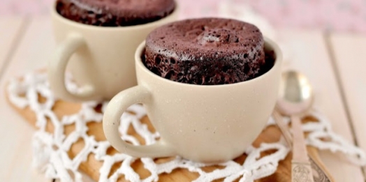 Bolo de caneca sem ovo