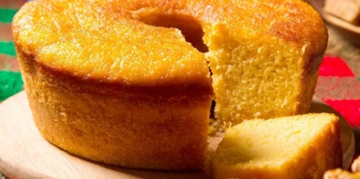 Bolo de Fubá fofinho