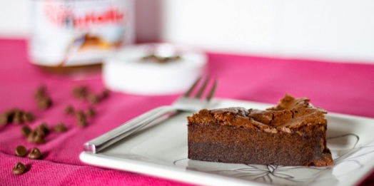 Bolo de Nutella com 2 ingredientes