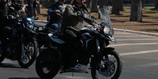 Bolsonaro fará motociata em Foz, diz deputado Vermelho