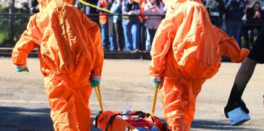 Bombeiros Civis de Itaipulândia participam de treinamento de em Foz do Iguaçu